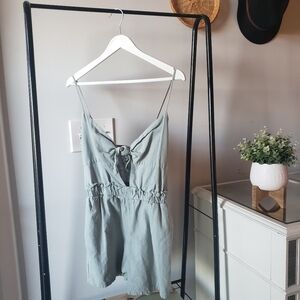 Seafoam Green Romper
